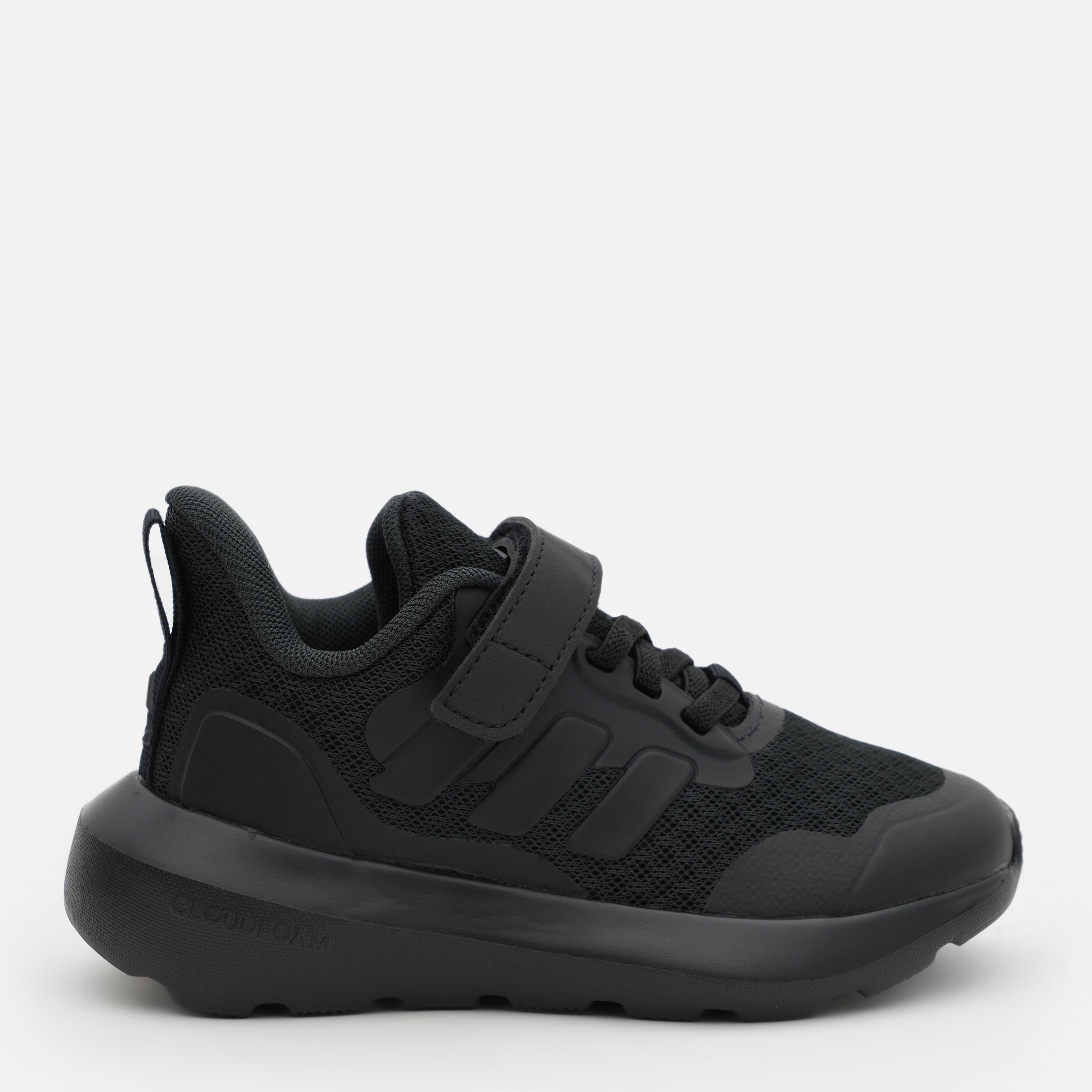 Акція на Дитячі кросівки для хлопчика Adidas Fortarun 3.0 El C IH2858 28.5 Чорні від Rozetka