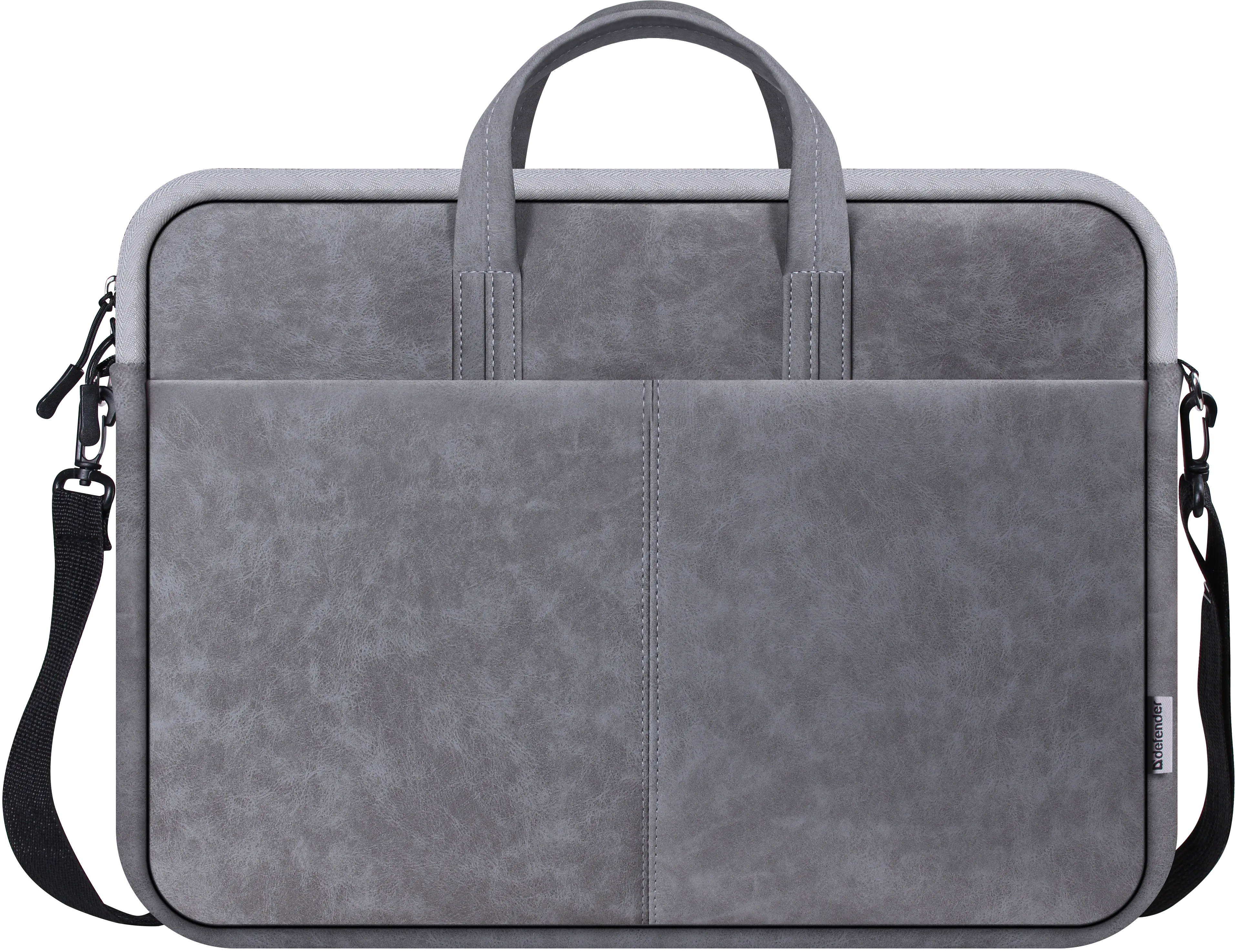 Сумка для ноутбука Defender Solid 15.6" Grey (4745090824223) — фото 2