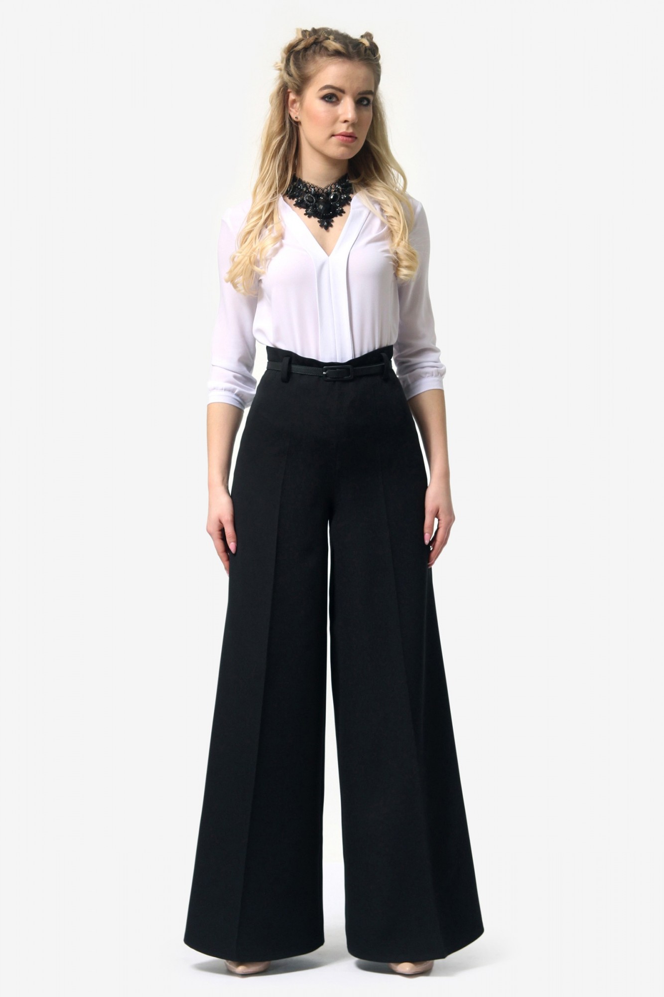 

Женские брюки Lila Kass, Аша черный XL