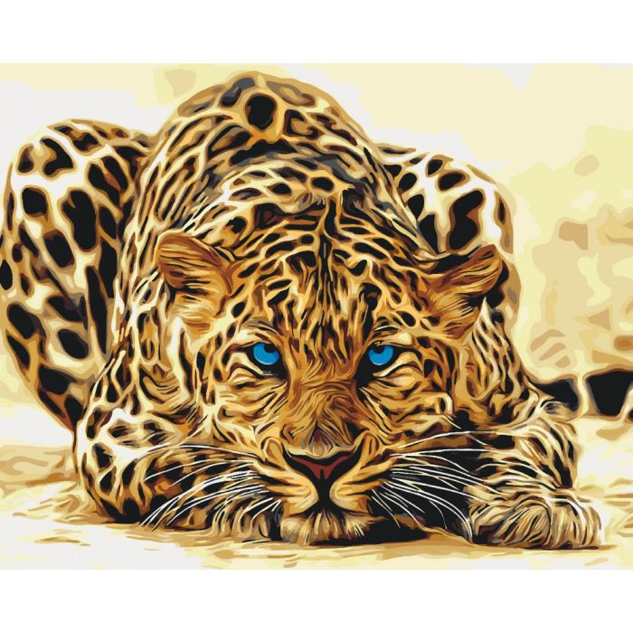 

Картина по номерам Идейка Животные, птицы "Дикая кошка" 40*50см KHO2450