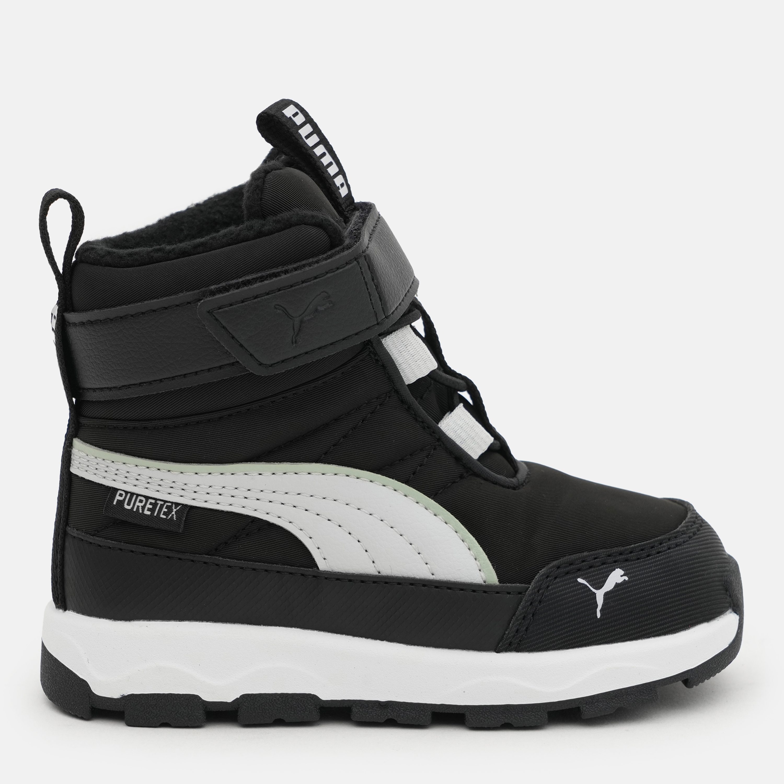 Акція на Дитячі зимові черевики для хлопчика Puma 39265002 24 Puma Black-Ash Gray-Puma White від Rozetka