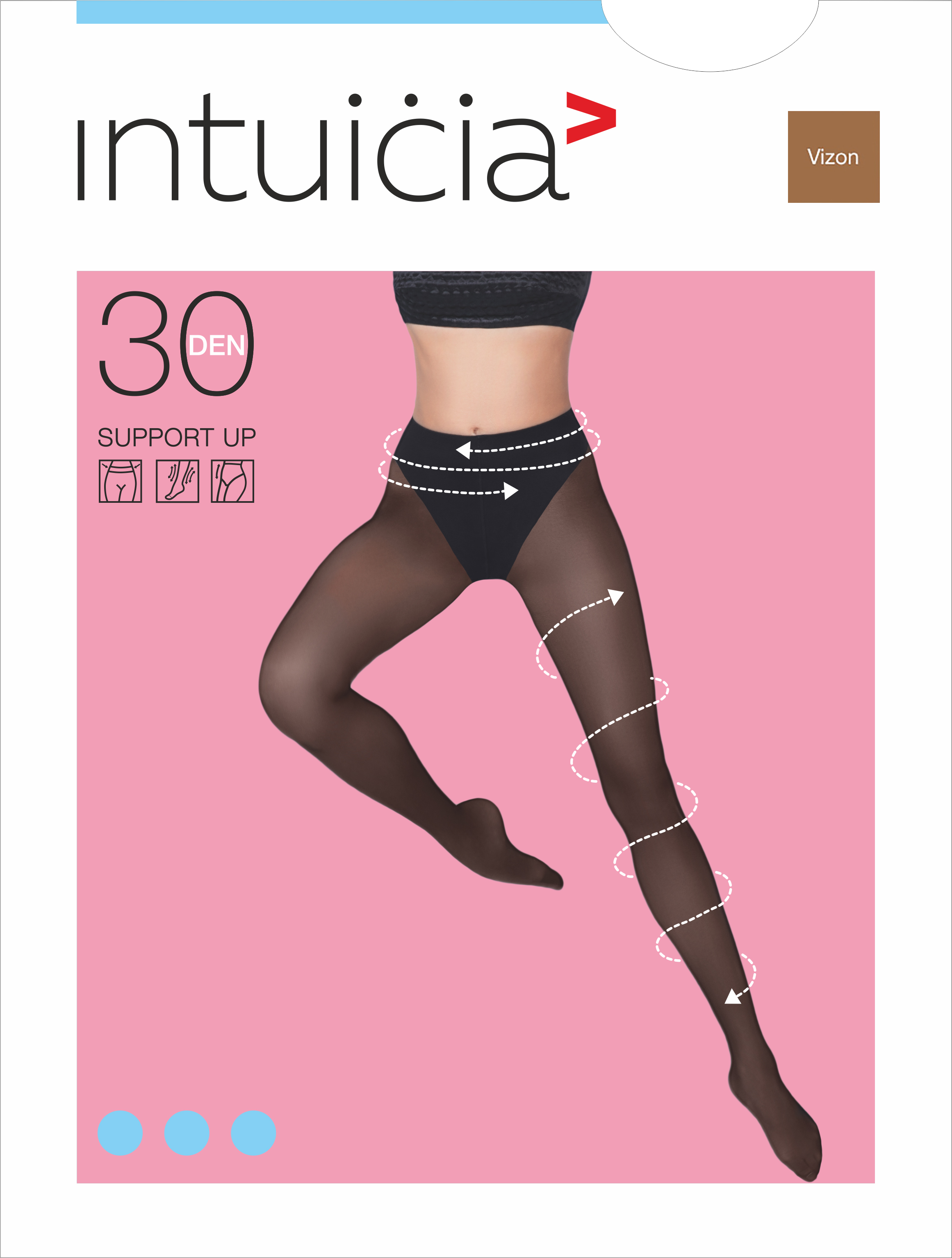 

Колготки Intuicia Support 30 Den 4 р Vizone