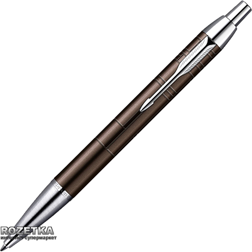 

Ручка шариковая Parker IM Premium Metallic Brown BP Синяя Коричневый корпус (20 432K)
