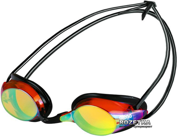 

Очки для плавания Arena Pure Mirror 92356-48 Black-Red (3468333455930)