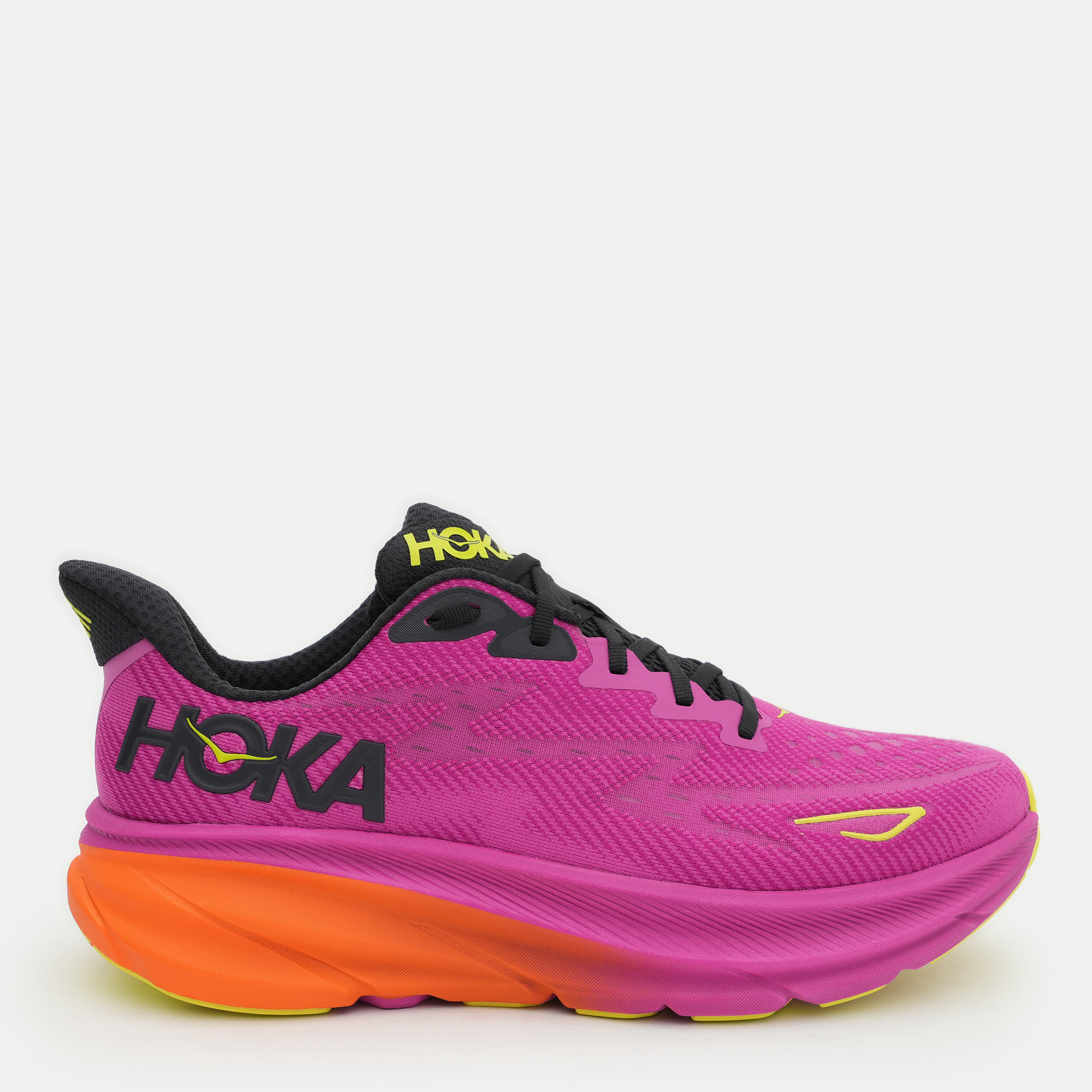 Акція на Чоловічі кросівки для бігу HOKA ONE ONE M Clifton 9 1127895-FCK 40.5 (7.5US) 25.5 см Рожеві від Rozetka