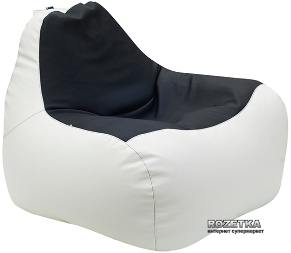 

Кресло-Груша Примтекс Плюс Simba H-2200/D-5 М White-Black