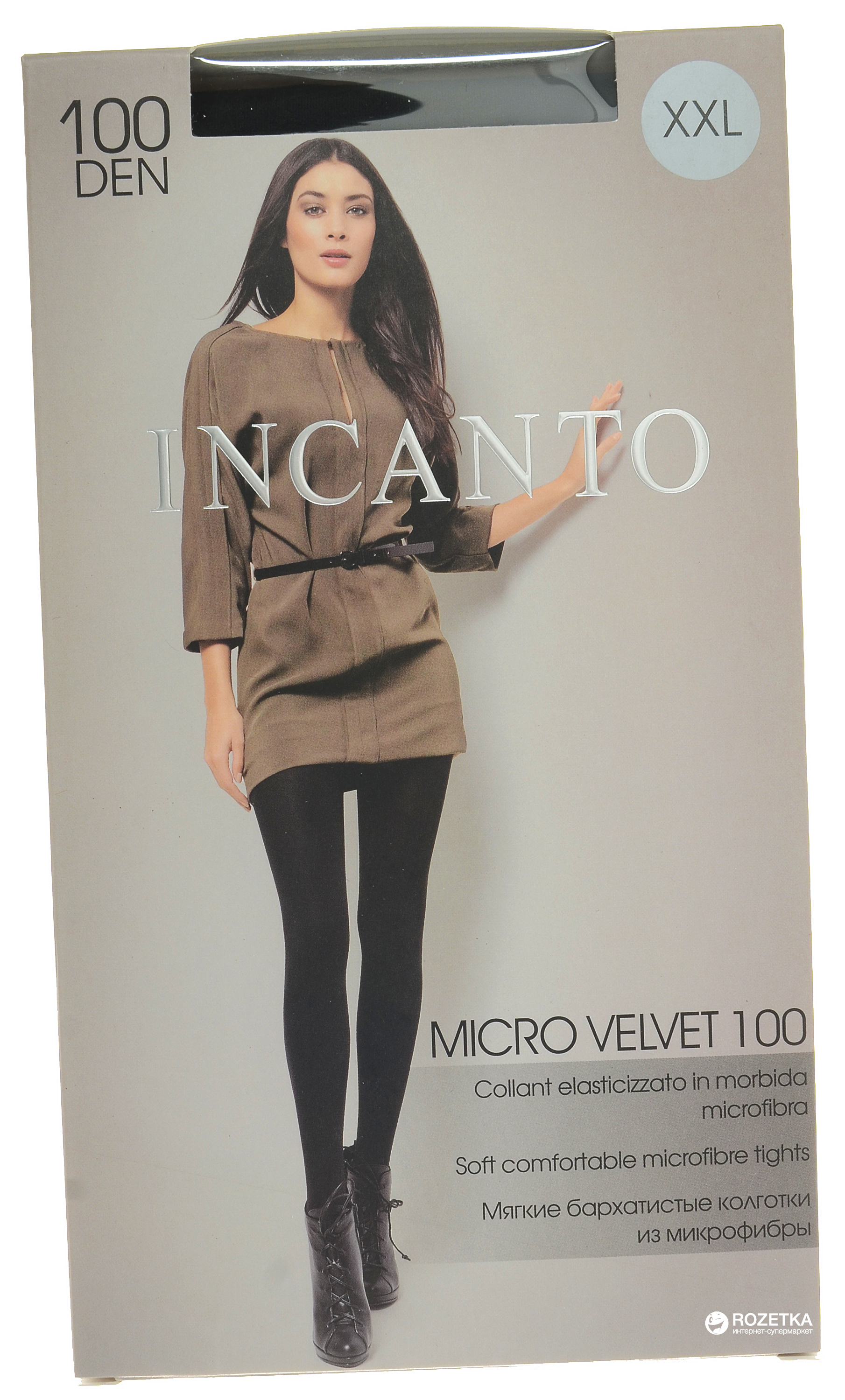 

Колготки Incanto MicroVelvet 100 Den 5 р Nero