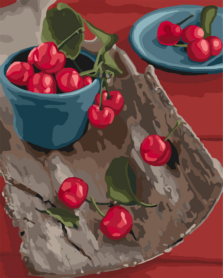

Картина по номерам Идейка Спелые вкусности 40x50см KHO5582