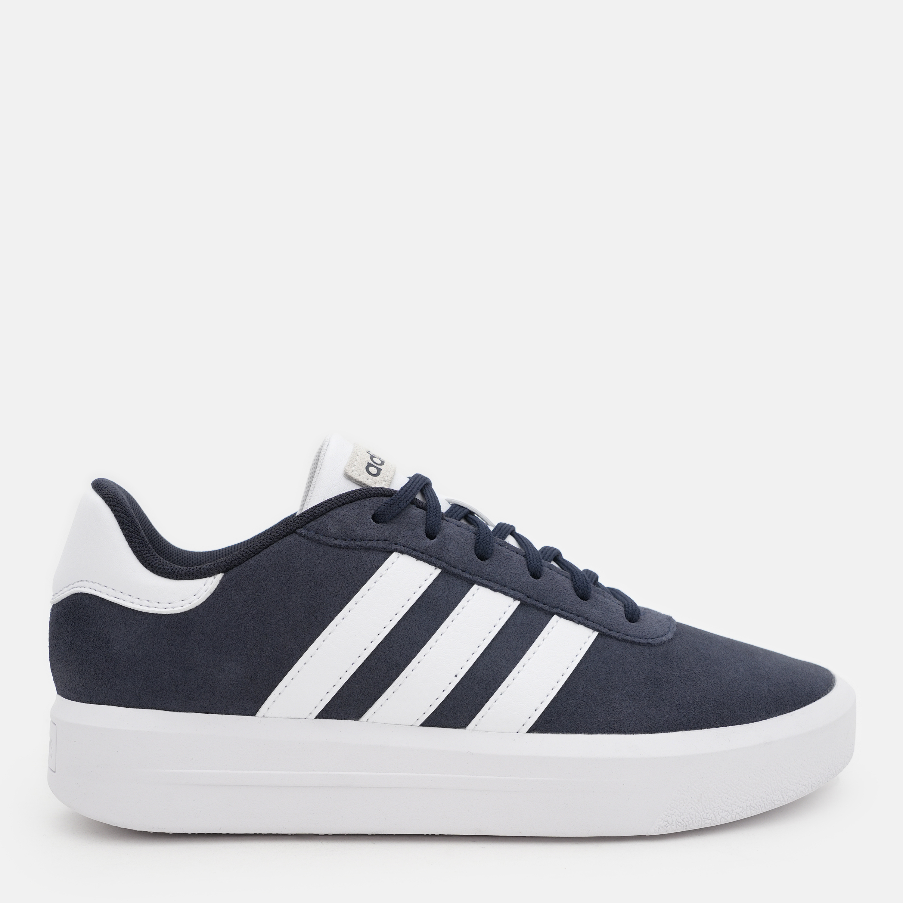 Акція на Жіночі кеди низькі Adidas Court Platform Suede IG8613 41.5 (7.5UK) 26 см Legink/Ftwwht/Ftwwht від Rozetka