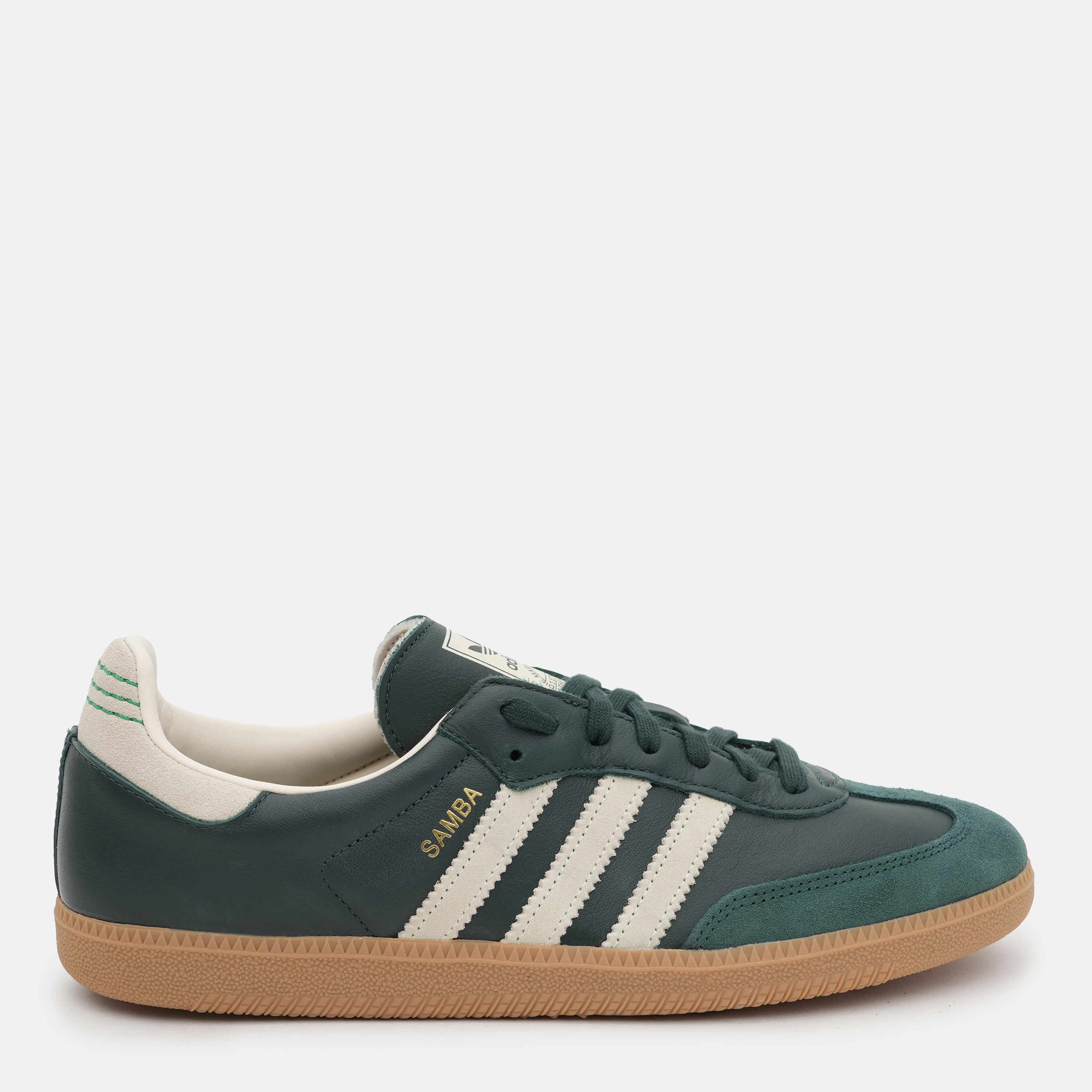 Акція на Чоловічі кеди низькі Adidas Samba Og ID1483 44 (9.5UK) 28 см Shagrn/Crewht/Goldmt від Rozetka