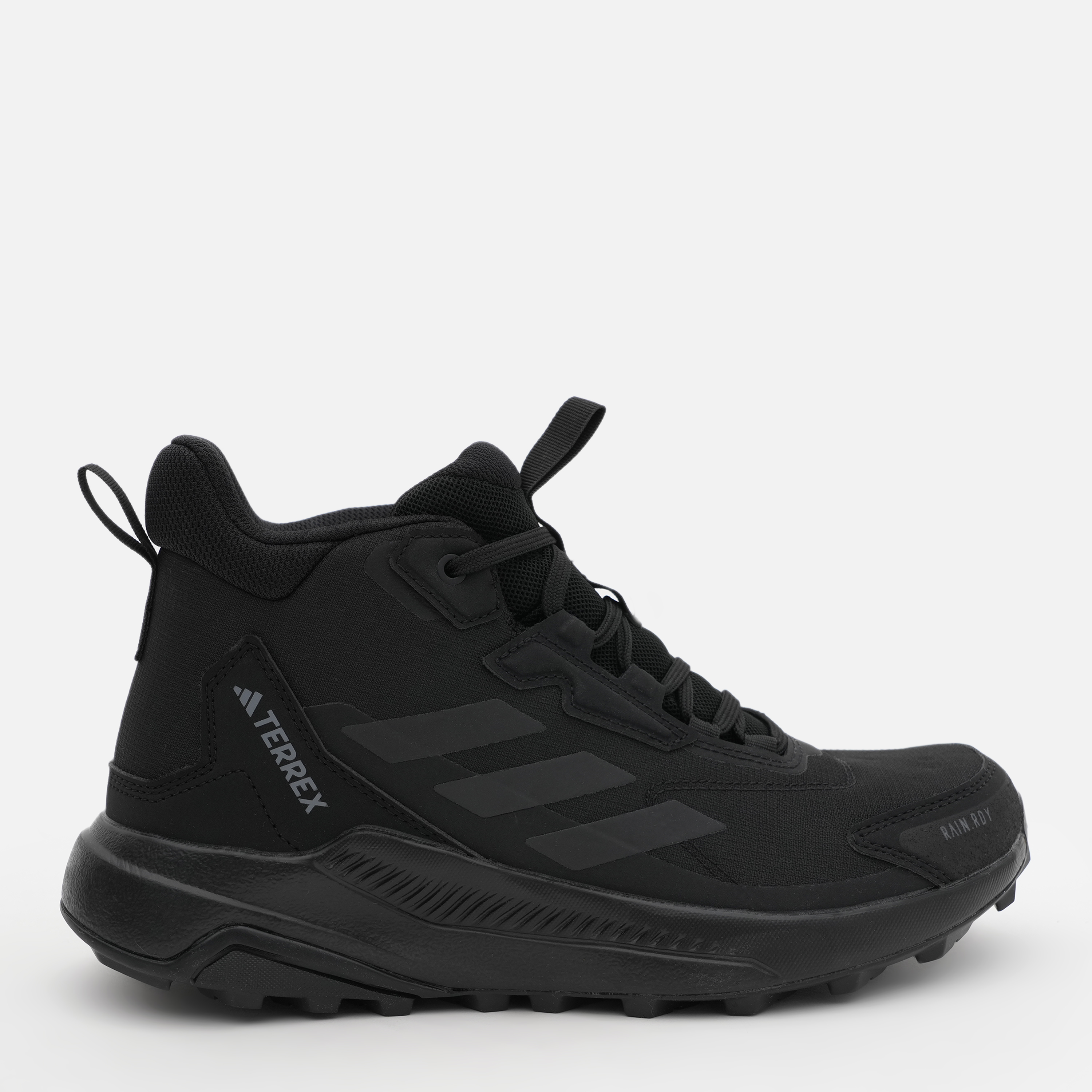 Акція на Жіночі черевики для туризму низькі Adidas Terrex Anylander Mid R.Rdy W ID3473 38 (5UK) 23.5 см Terrex Anylander MI Cblack/Cblack/Grefou від Rozetka