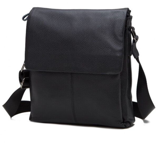 

Мужская кожаная сумка-планшет TIDING BAG a25-8871a Черный