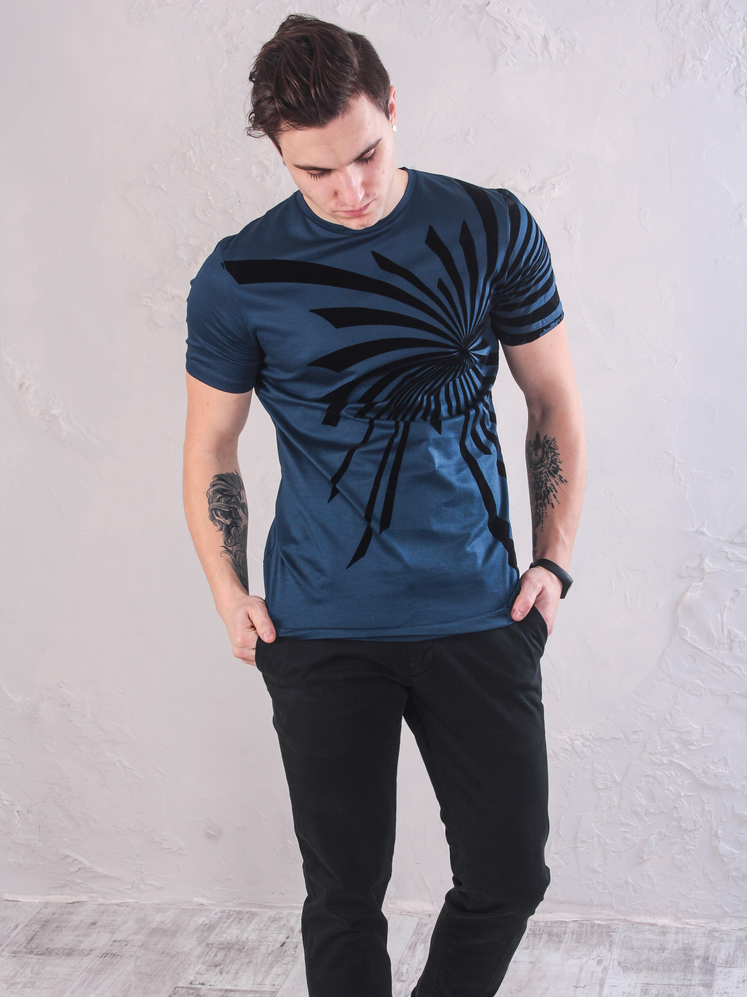

Футболка Antony Morato MMKS00959-FA100064-7044 S Синий