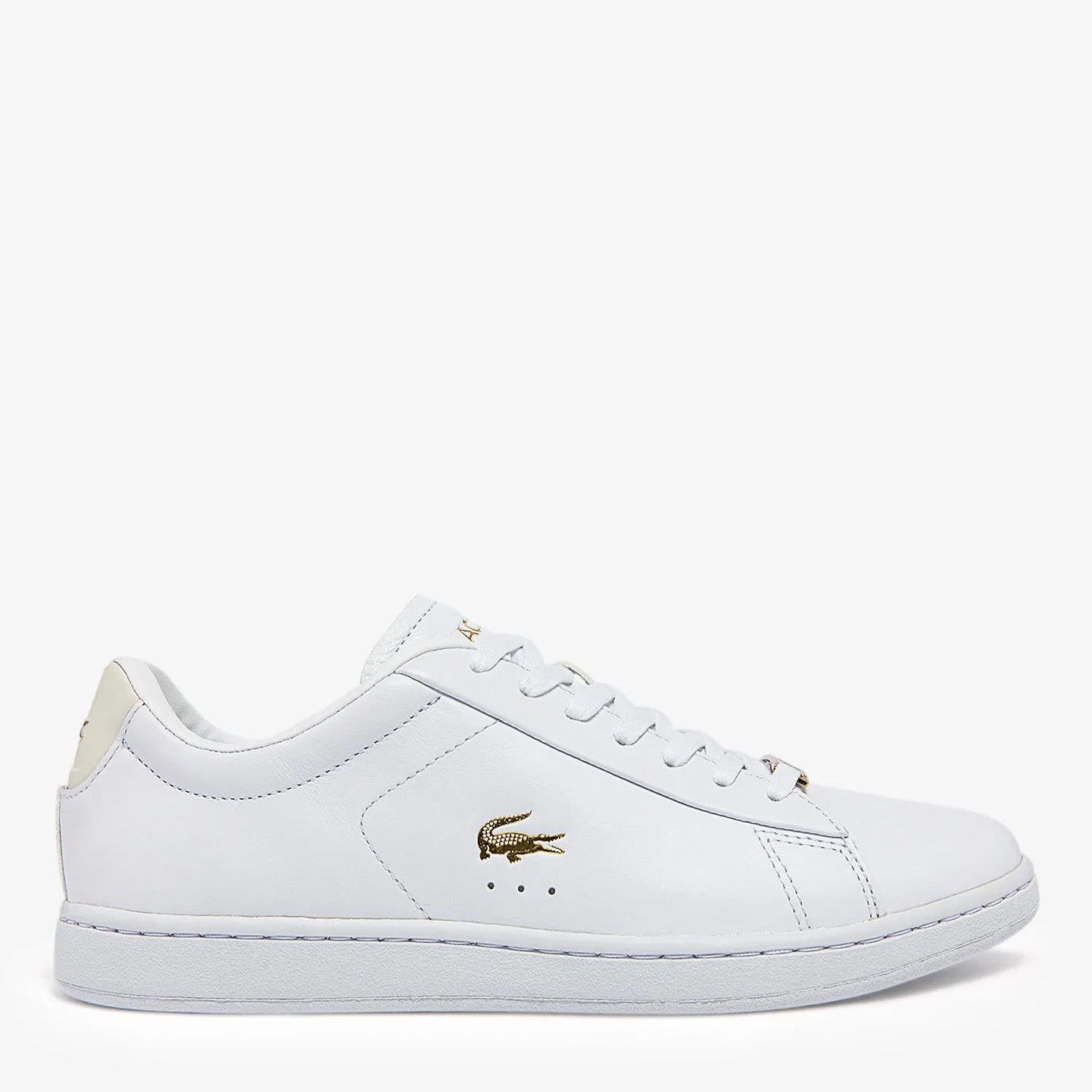 Акція на Жіночі кеди низькі Lacoste Carnaby 743SFA0016-216 37 (T4) 23.8 см Білі від Rozetka