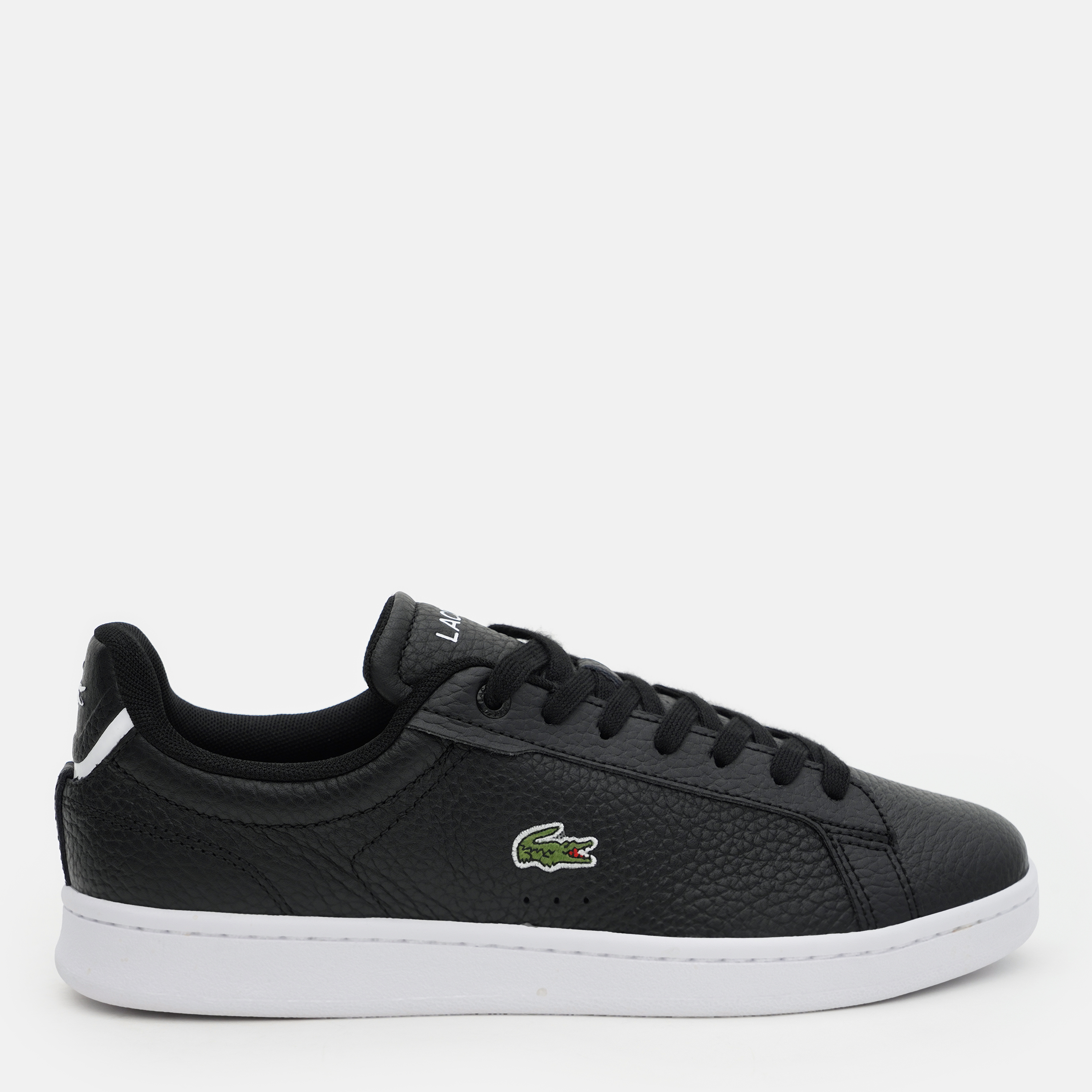 Акція на Жіночі кеди низькі Lacoste Carnaby 744SFA0005-312 37 (T4) 23.8 см Чорні від Rozetka