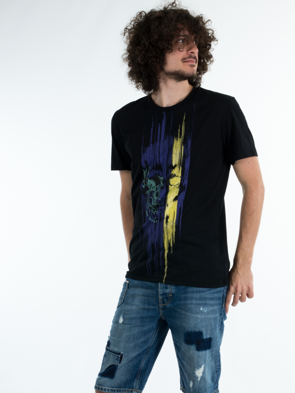 

Футболка Just Cavalli 12304157  Черный, Футболка Just Cavalli 12304157 S Черный