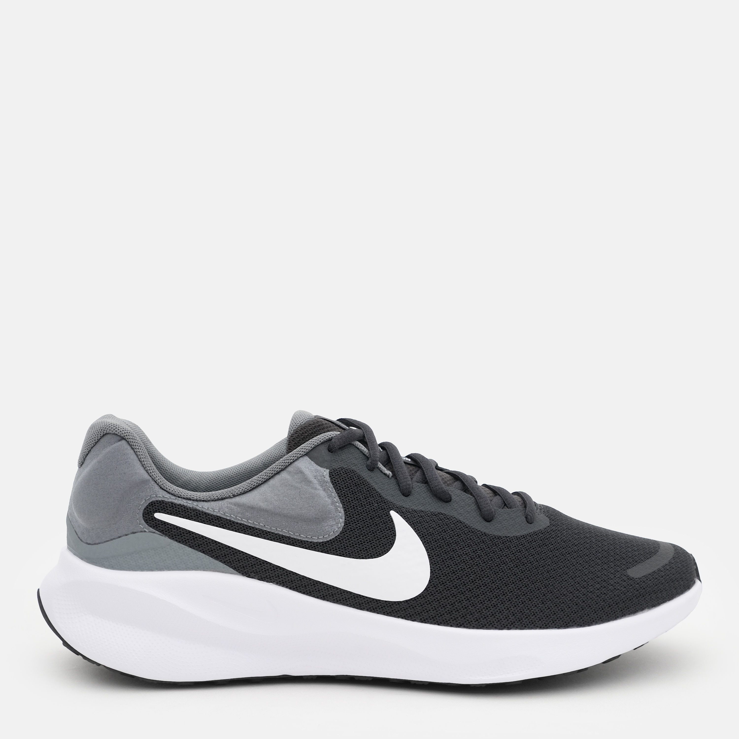 Акція на Чоловічі кросівки Nike Revolution 7 FB2207-007 47 (12.5USA) 30.5 см Чорні від Rozetka