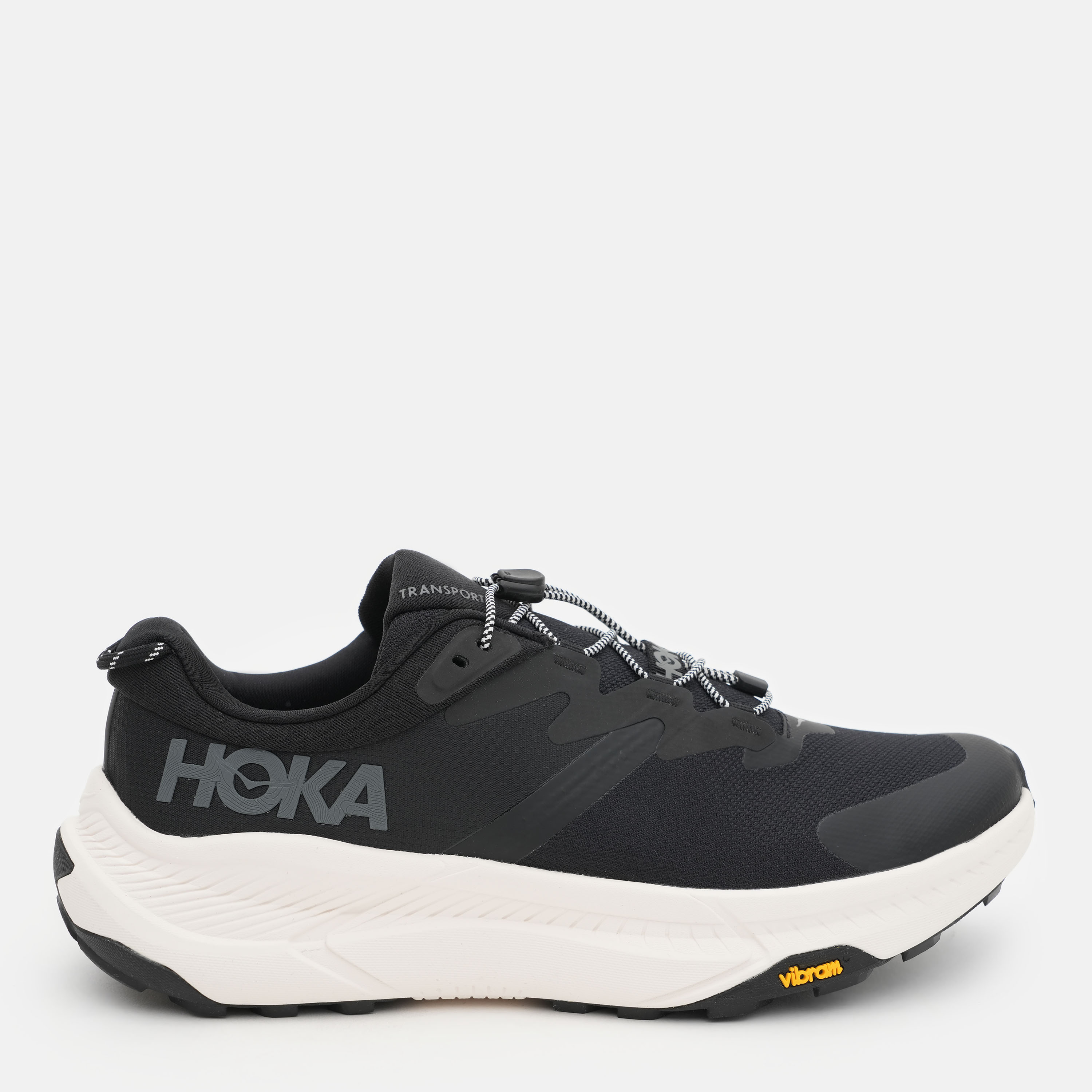 Акція на Чоловічі кросівки HOKA ONE ONE M Transport 1123153-BKLB 44 (10US) 28 см Чорні від Rozetka