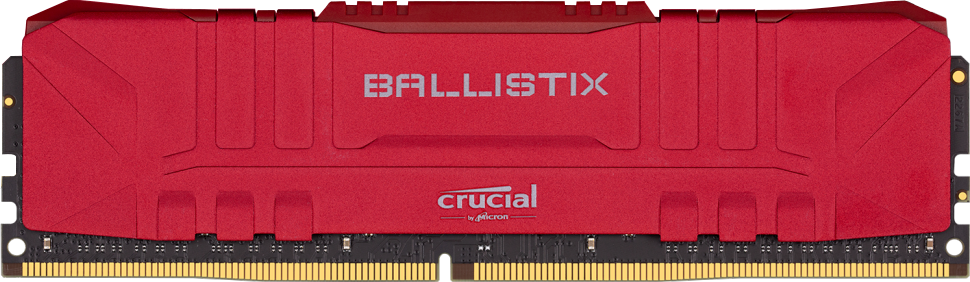 

Оперативная память Crucial DDR4-3600 8192MB PC4-28800 Ballistix Red (BL8G36C16U4R)