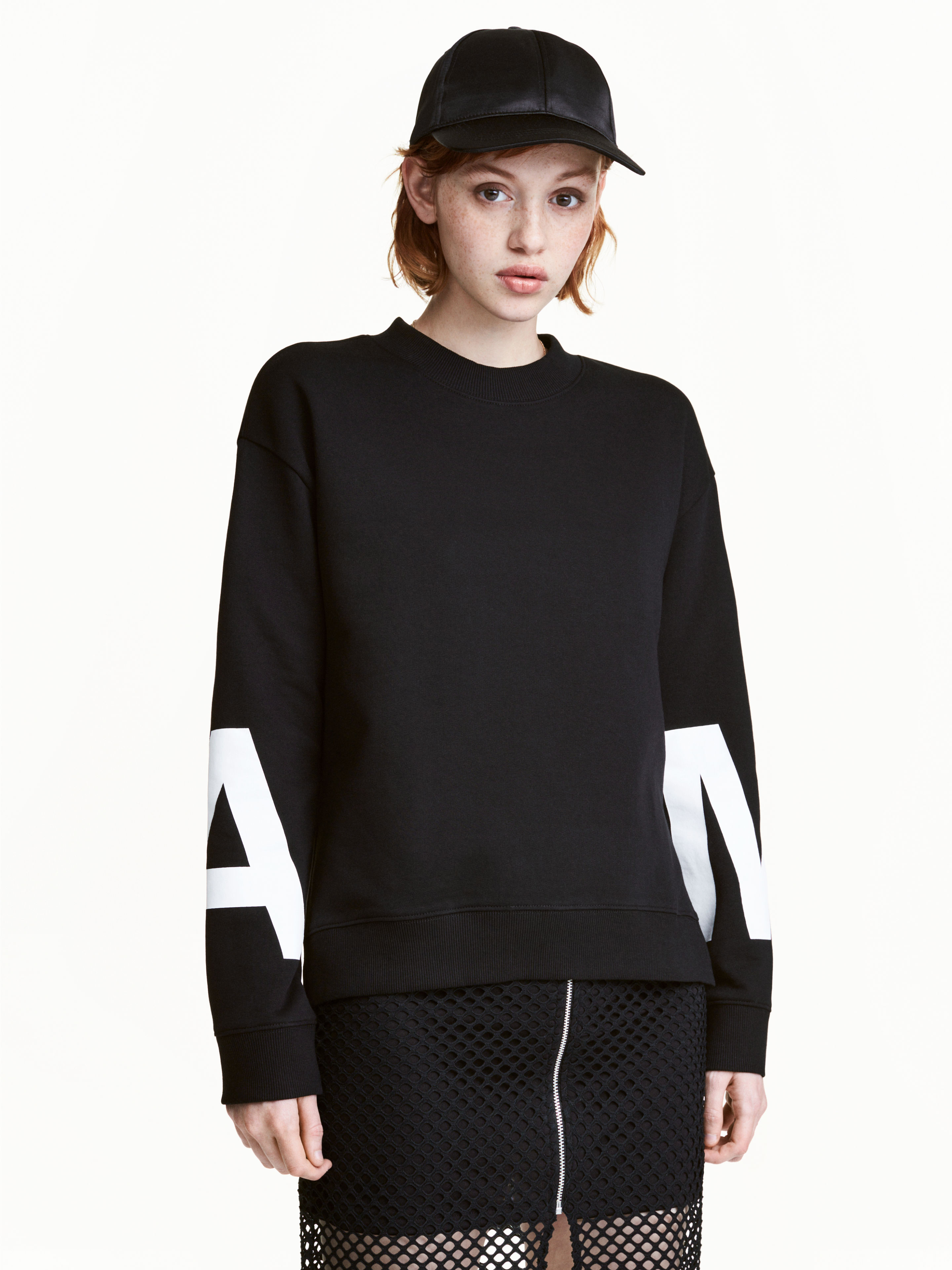 

Свитшот H&M 4529325  Черный, Свитшот H&M 4529325 S Черный