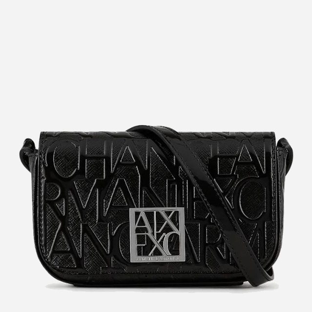 Акція на Сумка жіноча Armani Exchange 750603789 Чорна від Rozetka