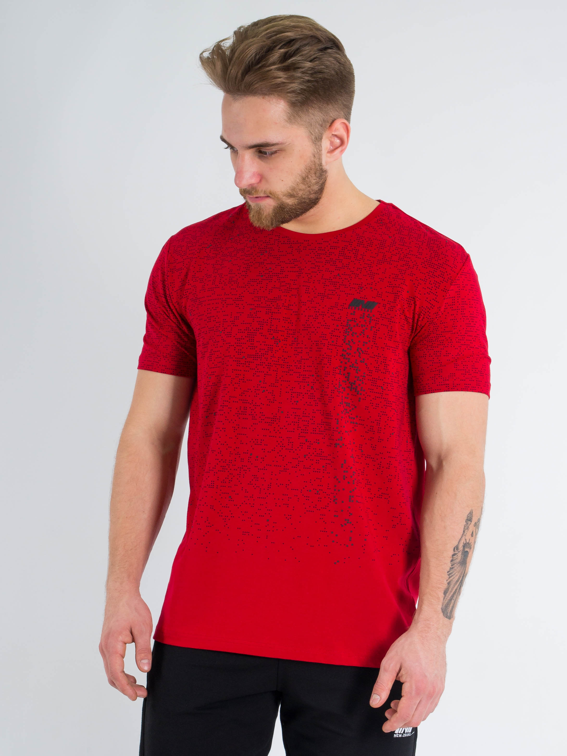 

Футболка New Brand 02802 M Красный