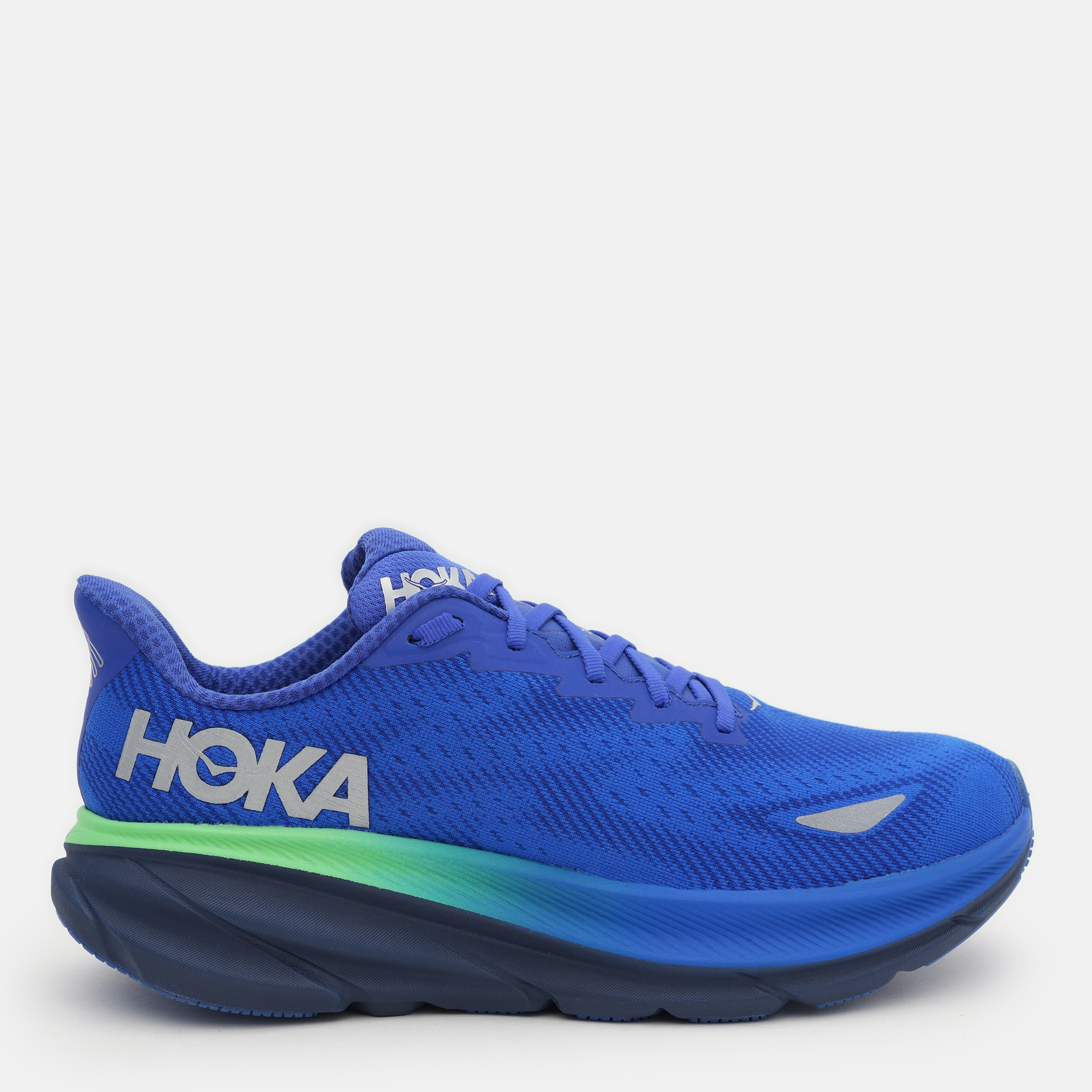 Акція на Чоловічі кросівки для бігу з Gore-Tex HOKA ONE ONE M Clifton 9 Gtx 1141470F-DBES 40 (7US) 25 см Сині від Rozetka