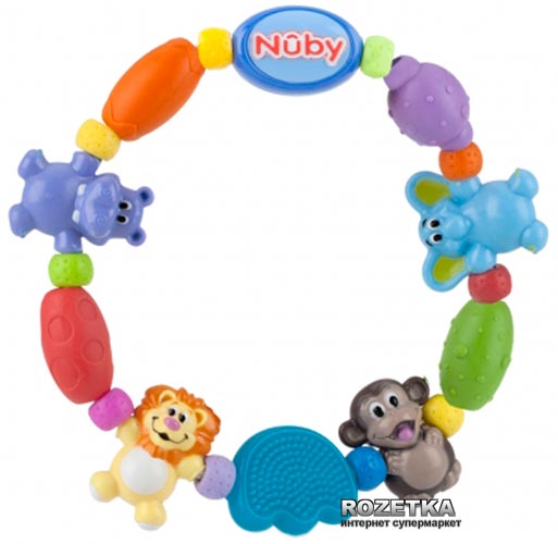

Прорезыватель Nuby Сафари (650) (48526006502)