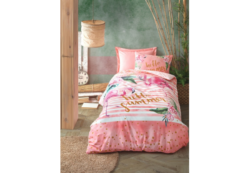 

Комплект постельного белья Cotton Box Hello Summer 160x220 Разноцветный