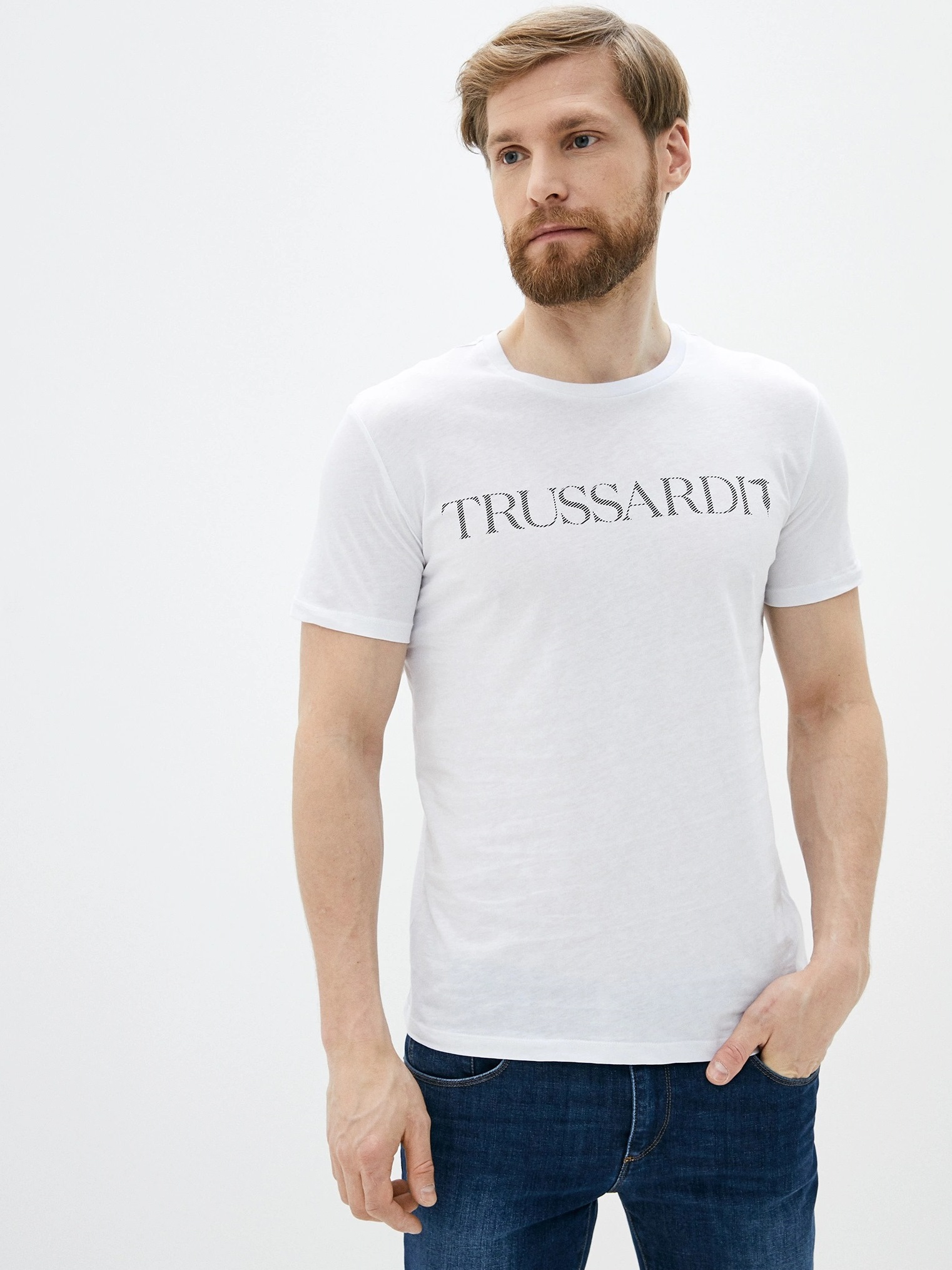 

Футболка Trussardi 52T003051T0036013 S Белый