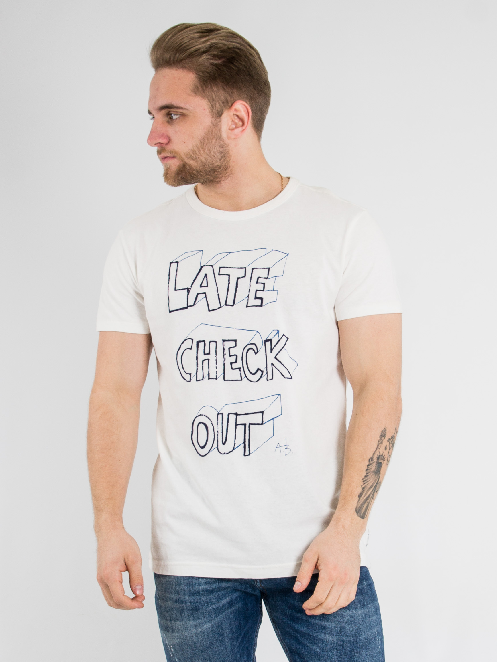 

Футболка Late Check Out Scotch & Soda S&S0708_24 L Белый