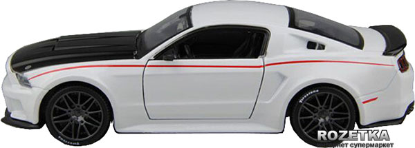 

Автомодель Maisto 1:24 New Ford Mustang Street Racer Белый (31506 white)