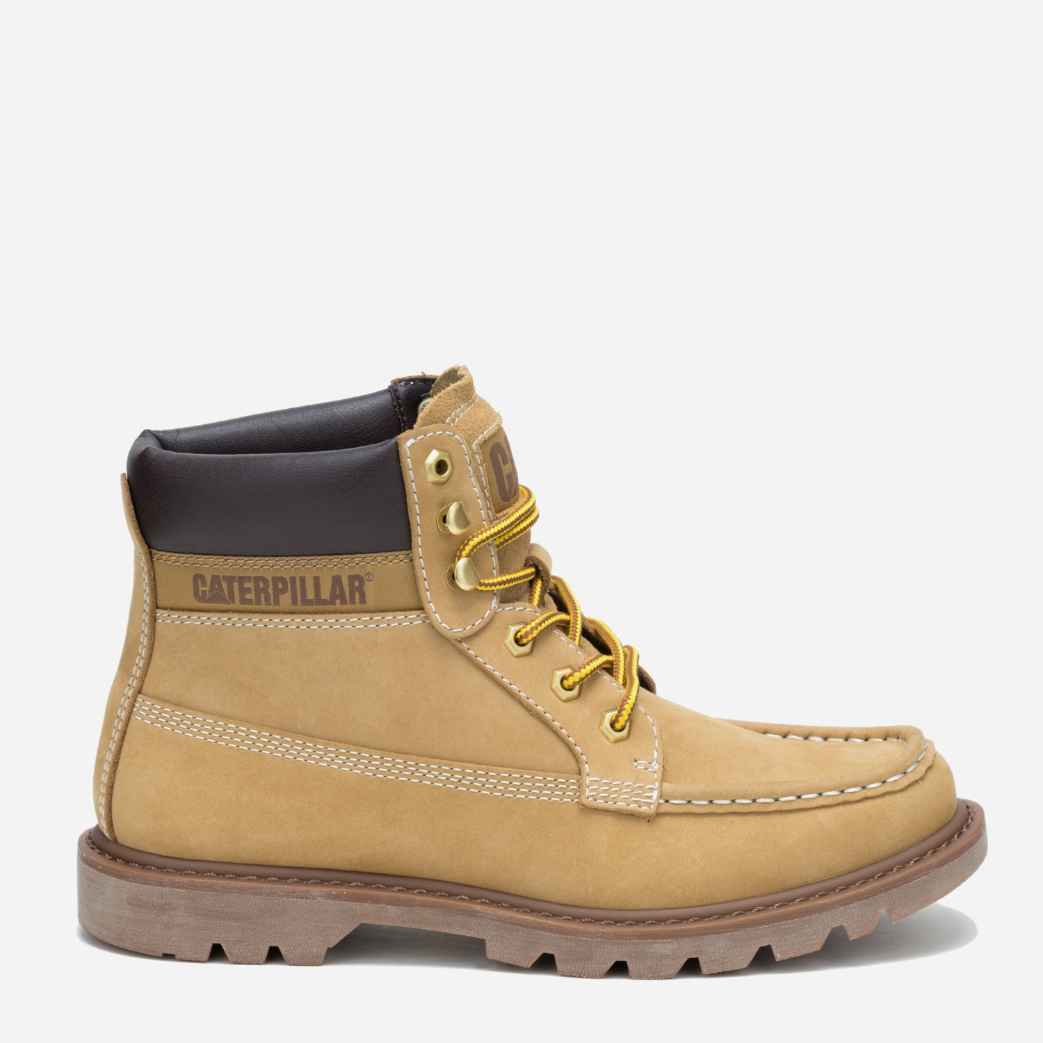 Акція на Чоловічі черевики Caterpillar (CAT) Colorado Moc Toe P726065 44 (11US/10UK) 29 см Коричневі від Rozetka