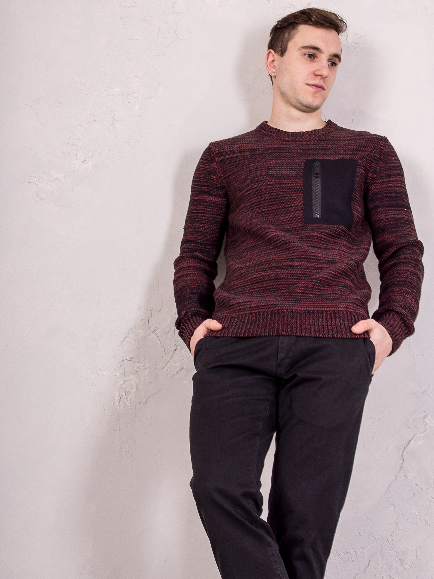

Свитер Antony Morato MMSW00617-YA100025-5033 M Бордовый