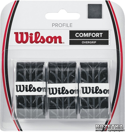 

Намотка Wilson Profile Overgrip SS15 Black (WRZ4025BK)