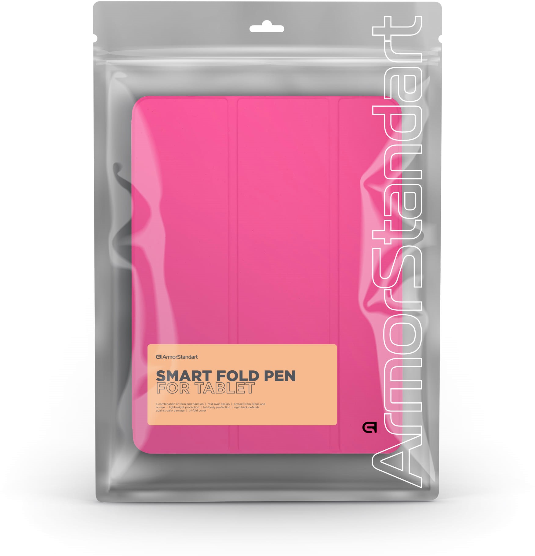 Чохол для планшета Samsung Galaxy Tab S9 / S9 FE ArmorStandart Smart Fold Pen Rose Red (ARM75001) — фото 8