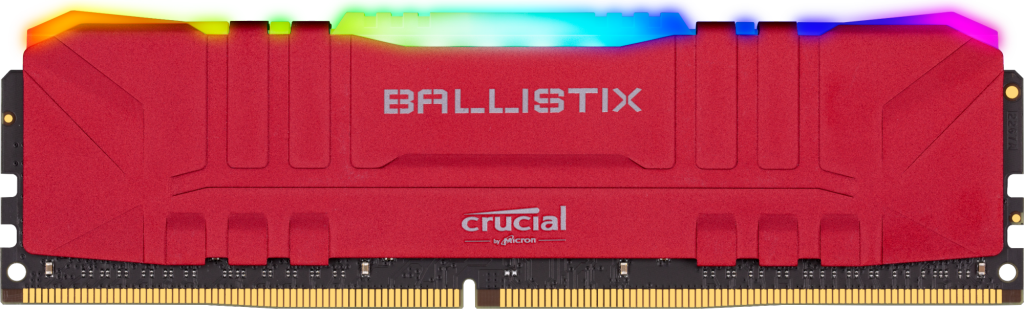 

Оперативная память Crucial DDR4-3000 8192MB PC4-24000 Ballistix RGB Red (BL8G30C15U4RL)