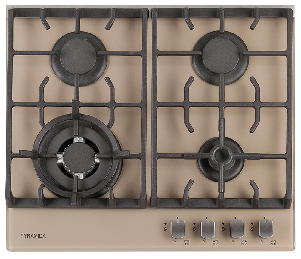 

Варочная поверхность газовая PYRAMIDA PFG 647 SAND LUXE