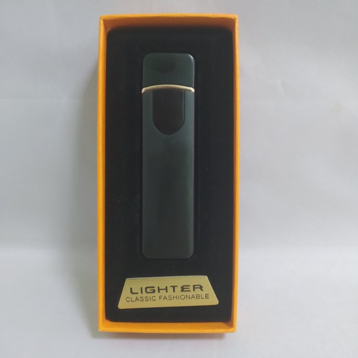 

Спиральная электрическая USB зажигалка ZGP 4 Чёрная