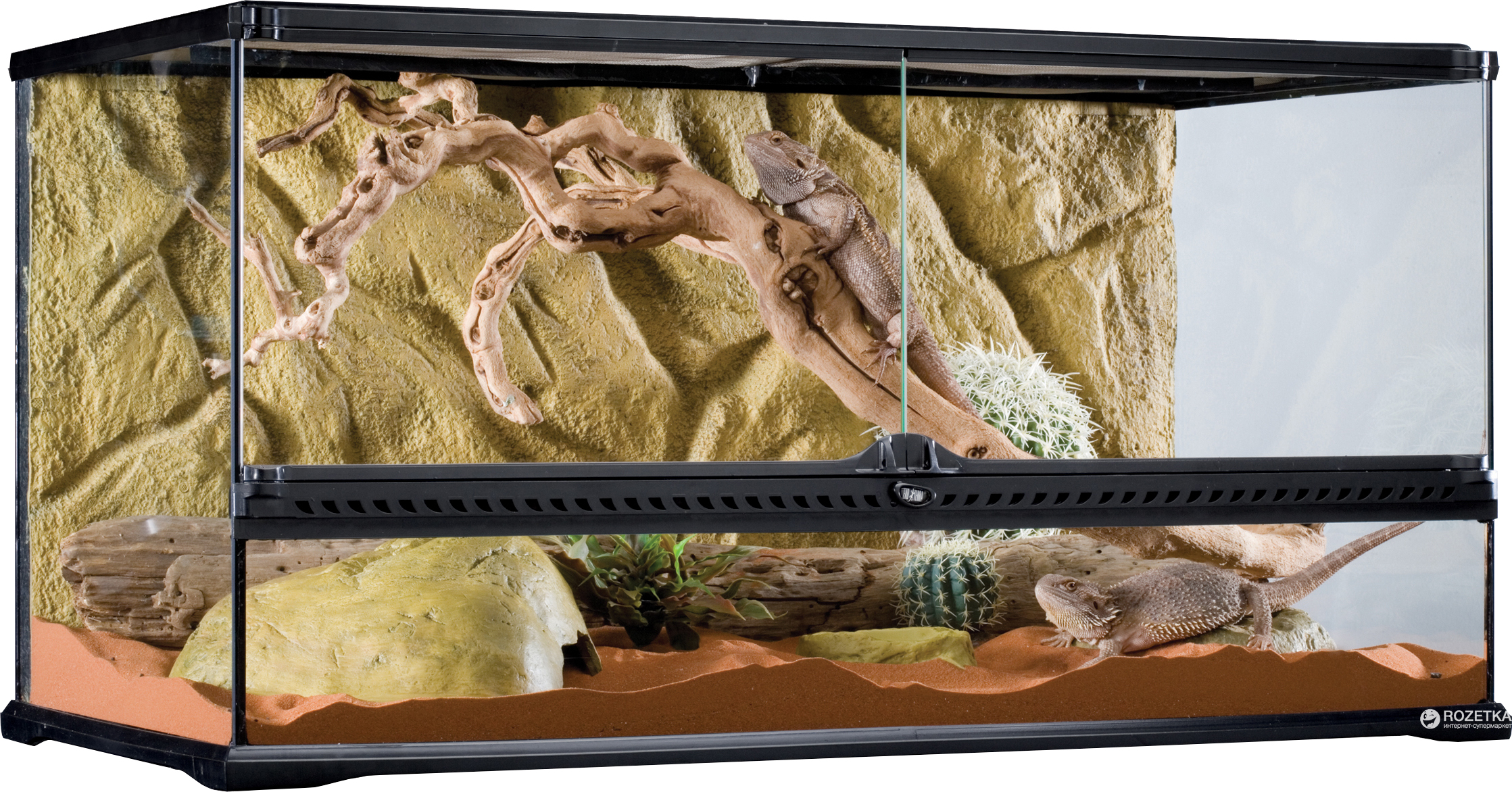 

Террариум Exo Terra Natural Large стеклянный 90x45x45 см (015561226134 / 20015561226138)