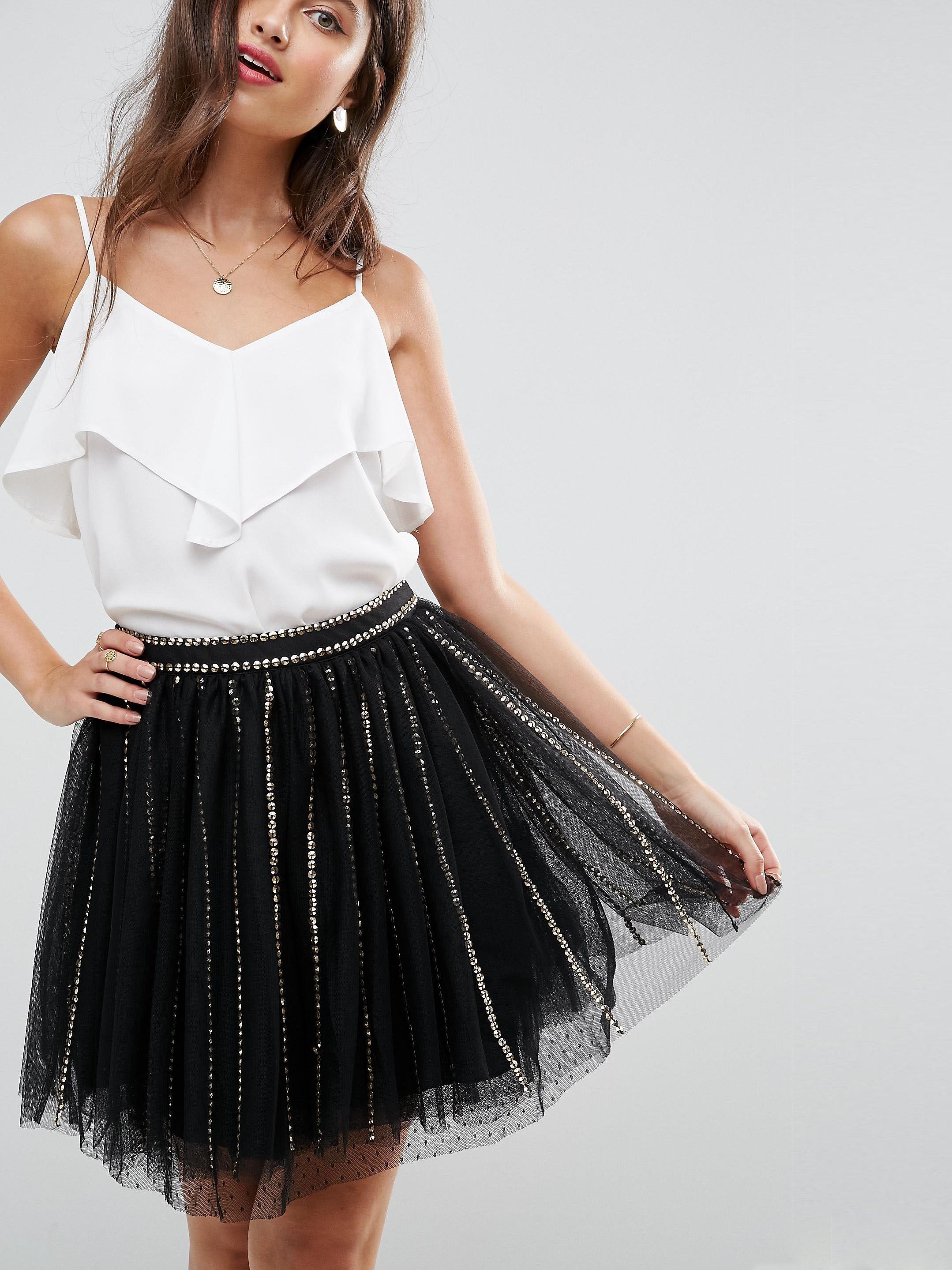 

Юбка ASOS AS150520-3 2XS Черный