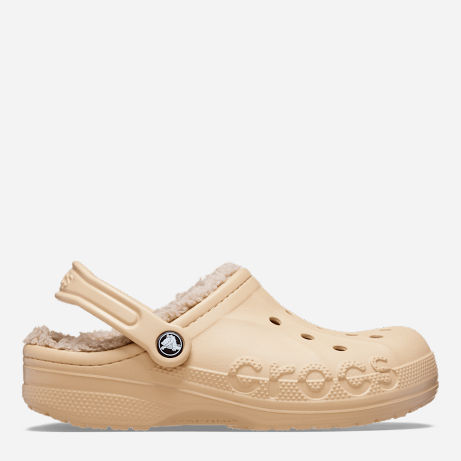 Акція на Жіночі крокси утеплені Crocs Baya Lined Clog 205969-2ZM 41-42 (M8/W10) 26 см Chai/Mlt від Rozetka