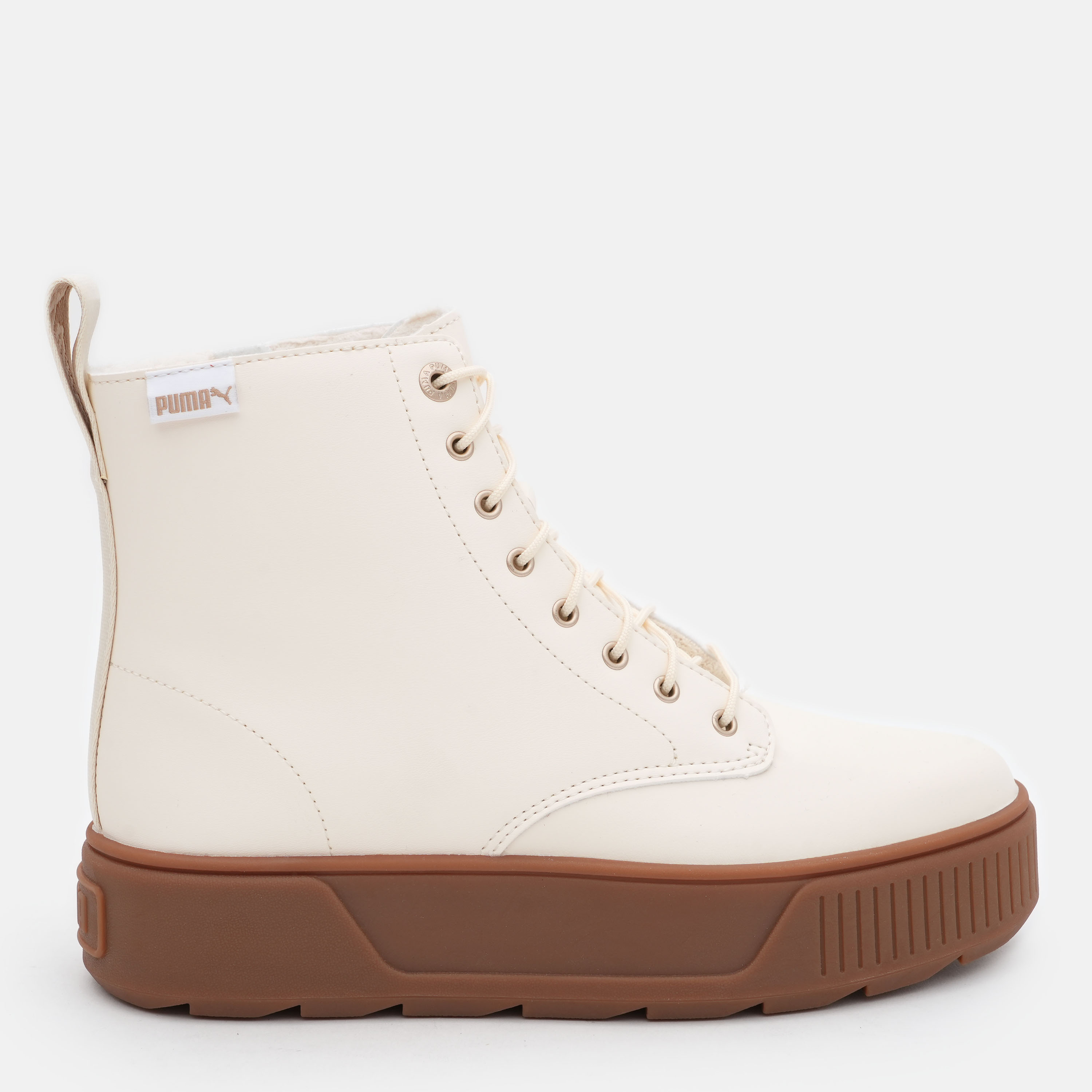 Акція на Жіночі черевики високі Puma Karmen Boot 8 WTR 40088303 38.5 (5.5UK) 24.5 см Sugared Almond-Puma Gold від Rozetka