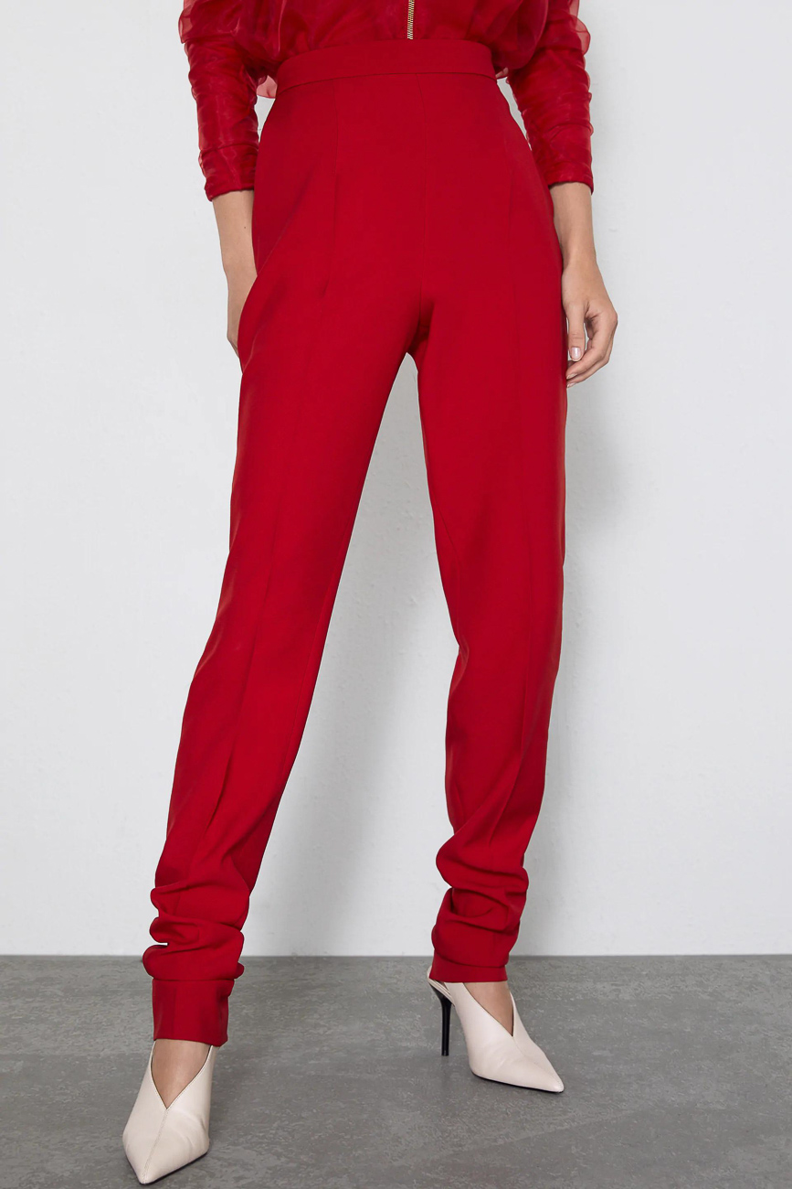 

Брюки Zara Ж1050292 (8346/295/600) цвет красный, Брюки Zara Ж1050292 (8346/295/600) цвет красный XS
