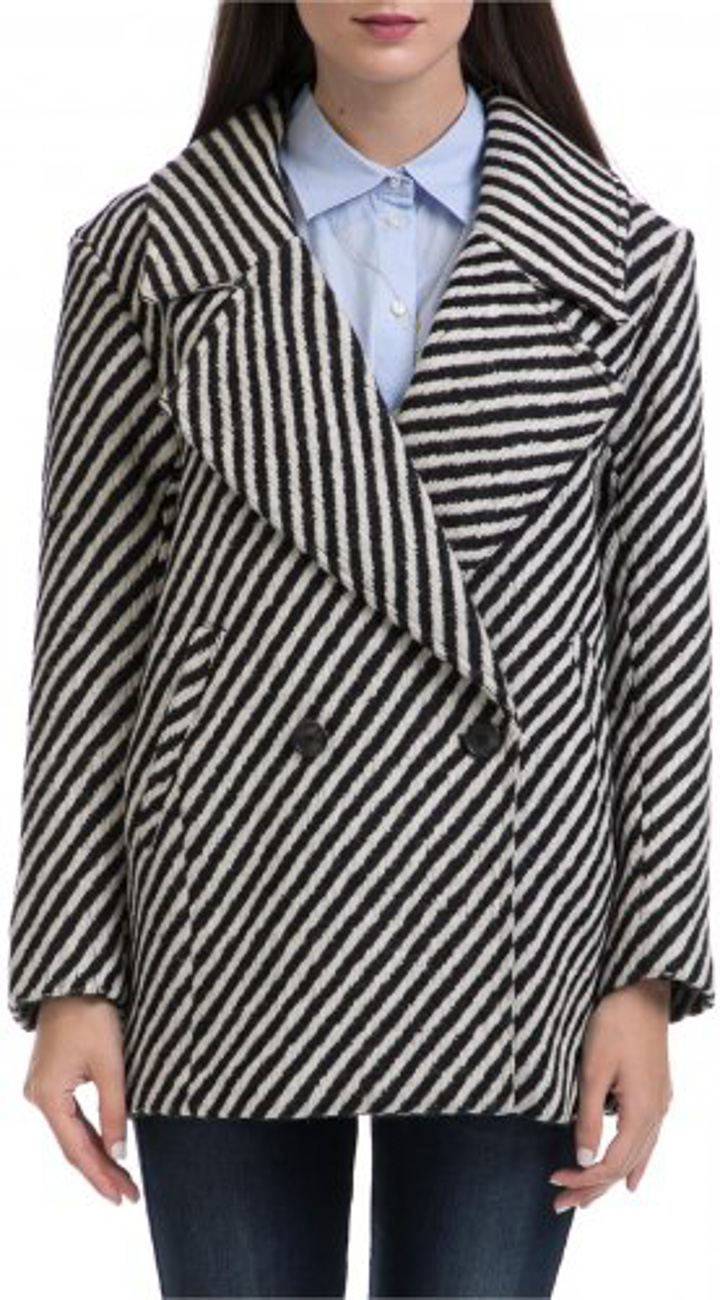 

Пальто Scotch & Soda Ж1049661 цвет черный-белый L