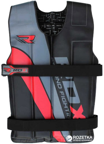 

Жилет с утяжелителями RDX 18 кг Black-Red (540_20302)