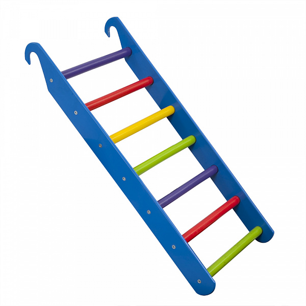 

Лестница для игрового комплекса или домашнего спортивного уголка для детей, приставная, разноцветная, H=64 см