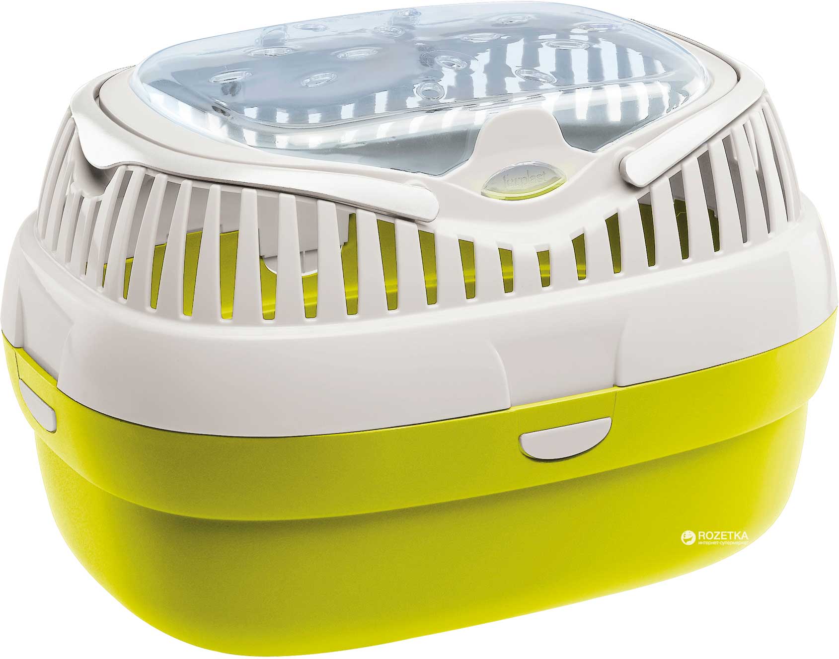 

Переноска для грызунов Ferplast Aladino Large 36х26х23 см Лимонная