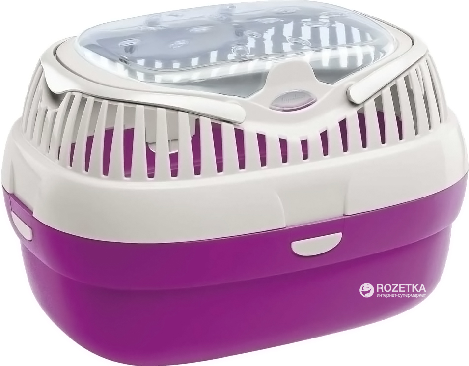 

Переноска для грызунов Ferplast Aladino Large 36х26х23 см Фиолетовая