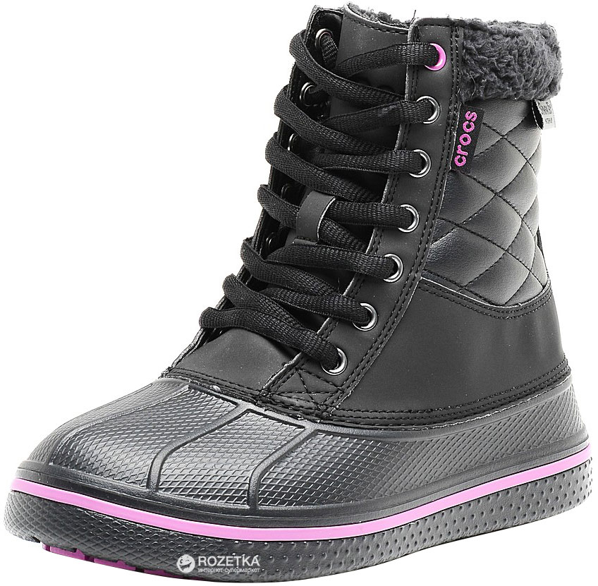 Crocs women's allcast waterproof duck clearance boot